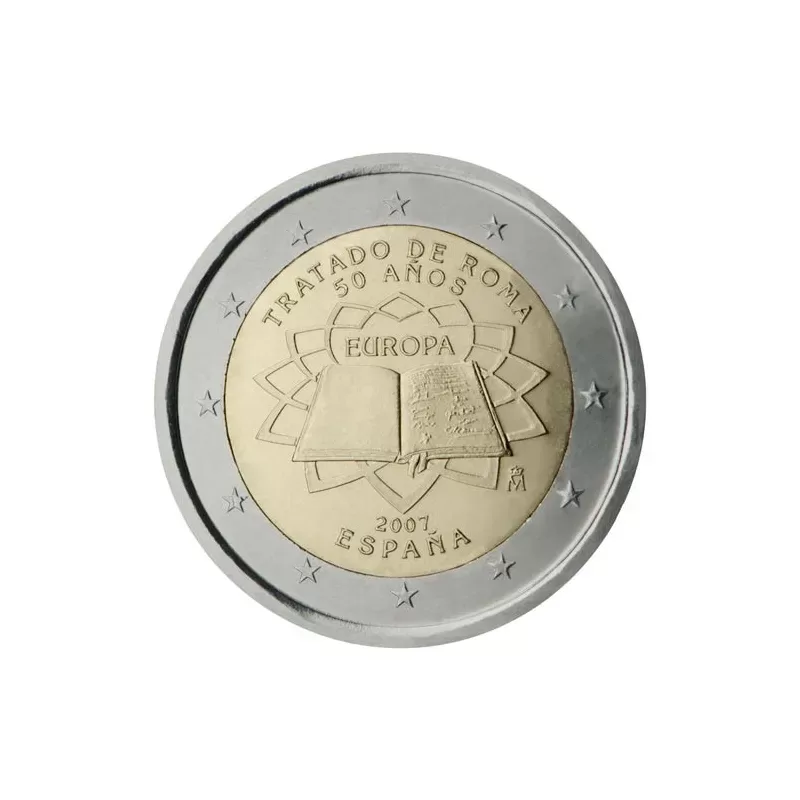 2 Euros Conmemorativos - 50 Aniversario Tratado de Roma - 2007