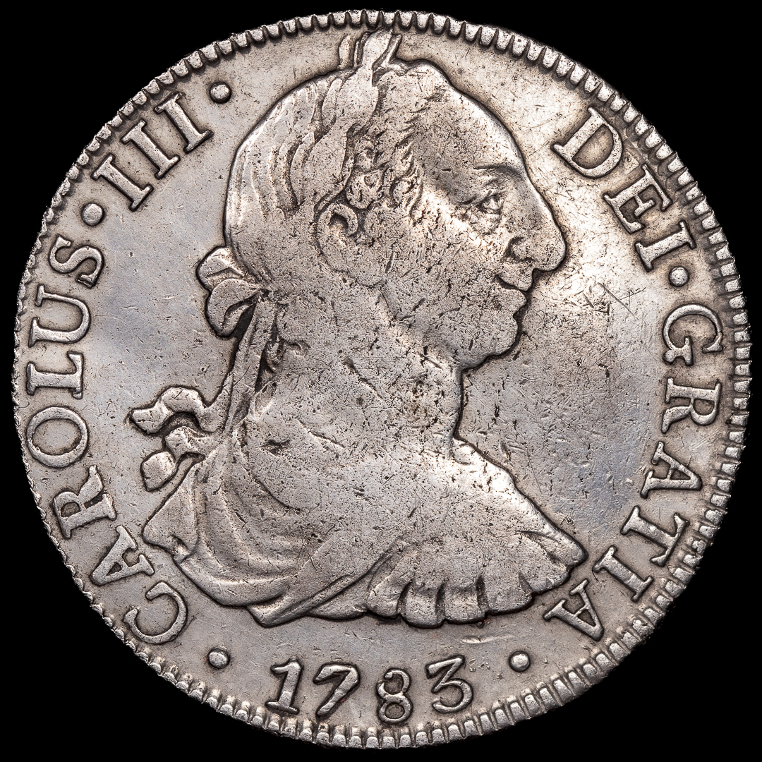 8 Reales Carlos III 1783 Mexico
