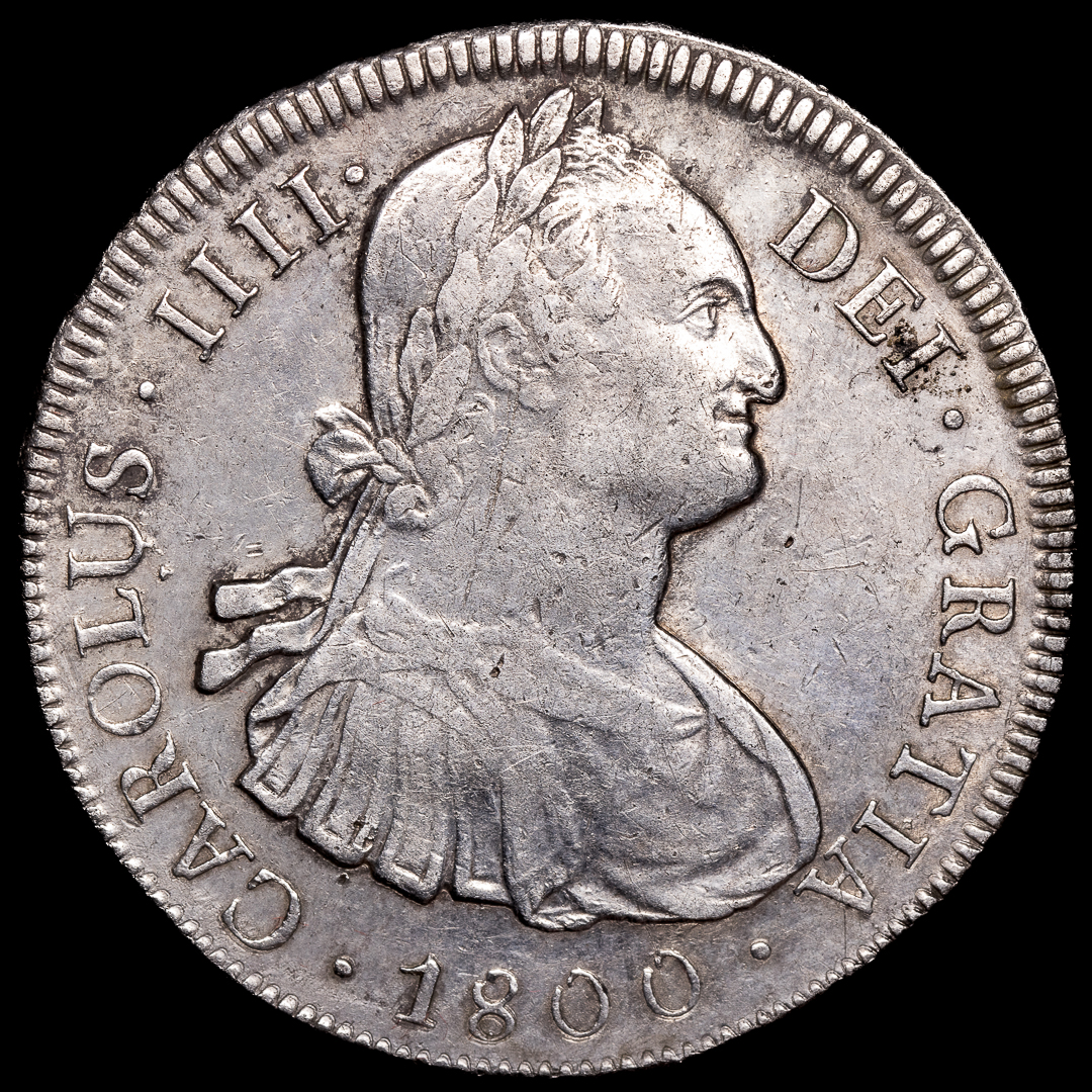 8 Reales Carlos IV 1800 Potosí