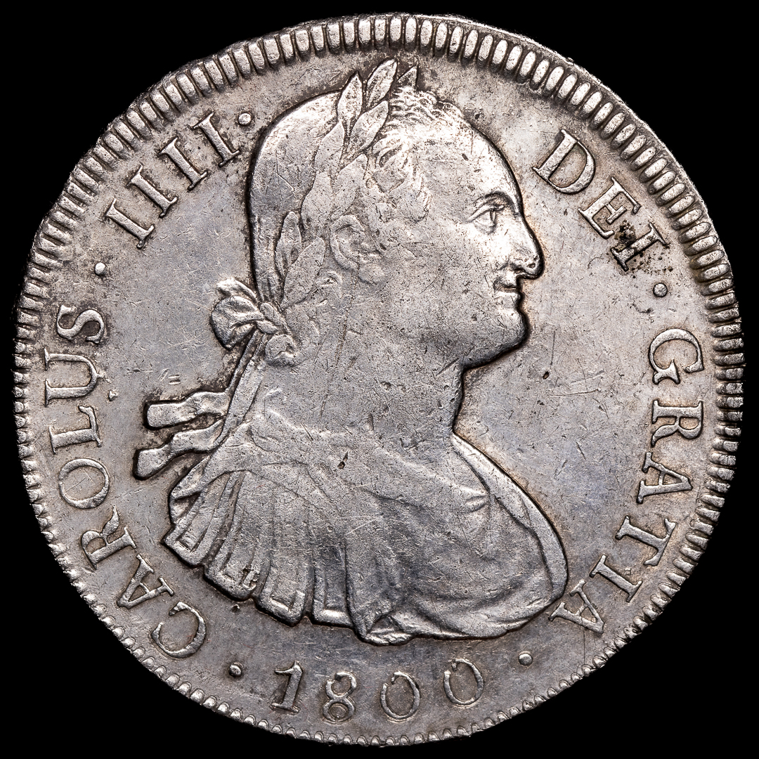 8 Reales Carlos IV 1800 Potosí