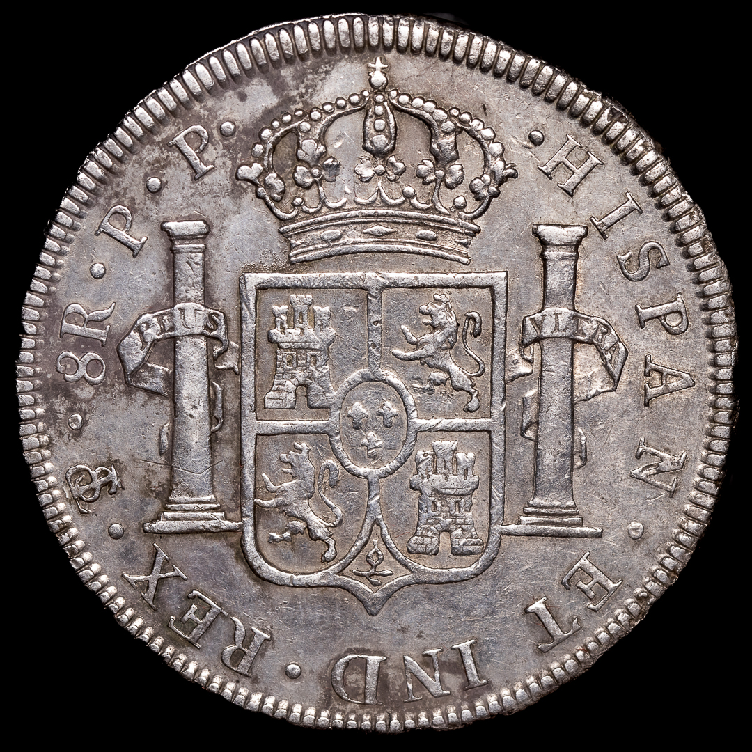 8 Reales Carlos IV 1800 Potosí
