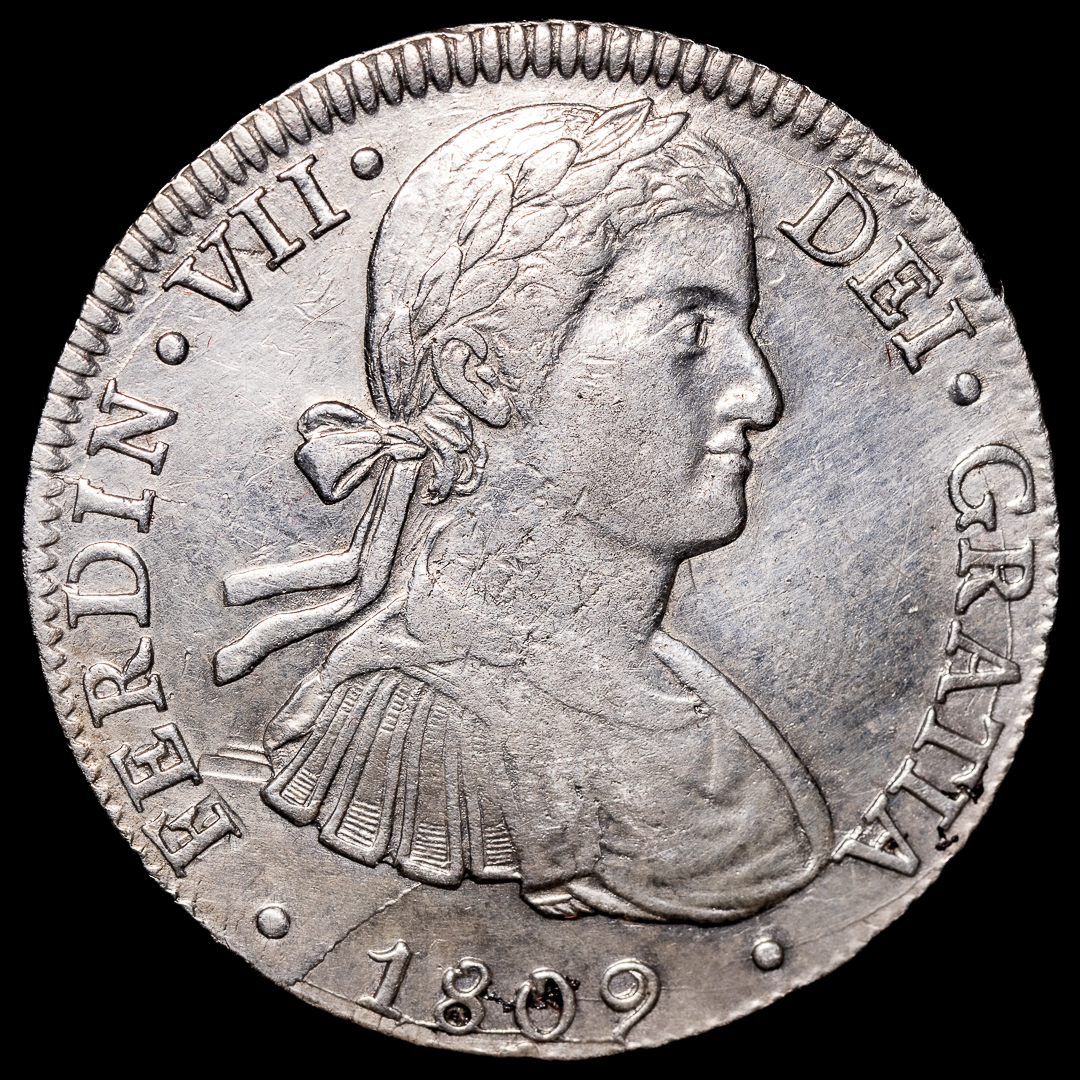 8 Reales Fernando VII 1809 Mexico