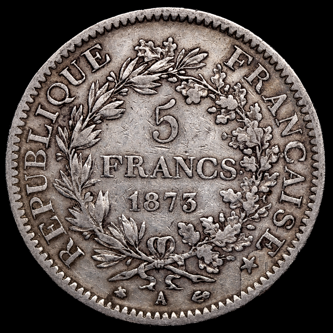 5 Francos de 1873