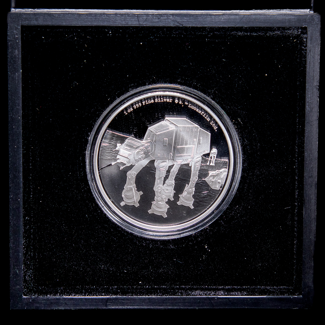 2 dollar de Niue 2022 Star Wars At-At Walker