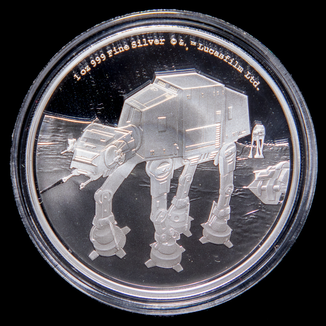 2 dollar de Niue 2022 Star Wars At-At Walker